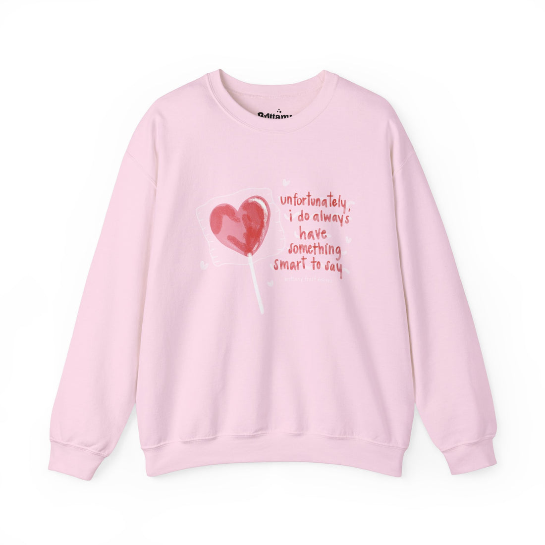 Something Smart Valentines Unisex Heavy Blend™ Crewneck Sweatshirt