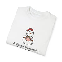 Serial Killer Documentary Christmas Movie Unisex Garment-Dyed T-shirt