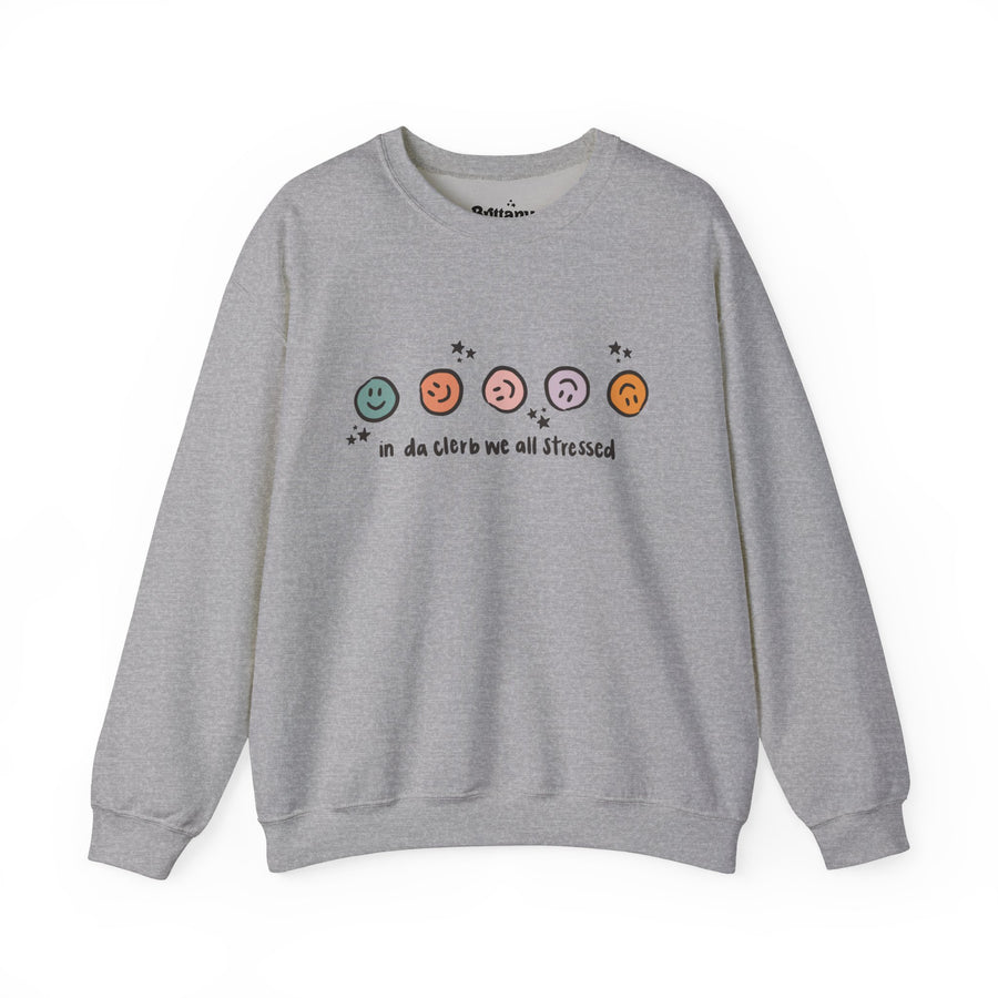 In da Clerb Stressed Unisex Heavy Blend™ Crewneck Sweatshirt