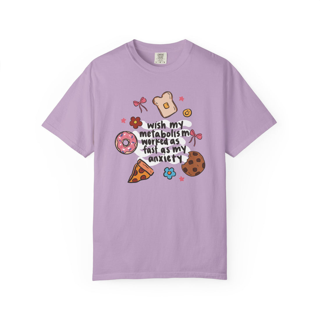 Metabolism Anxiety Unisex Garment-Dyed T-shirt