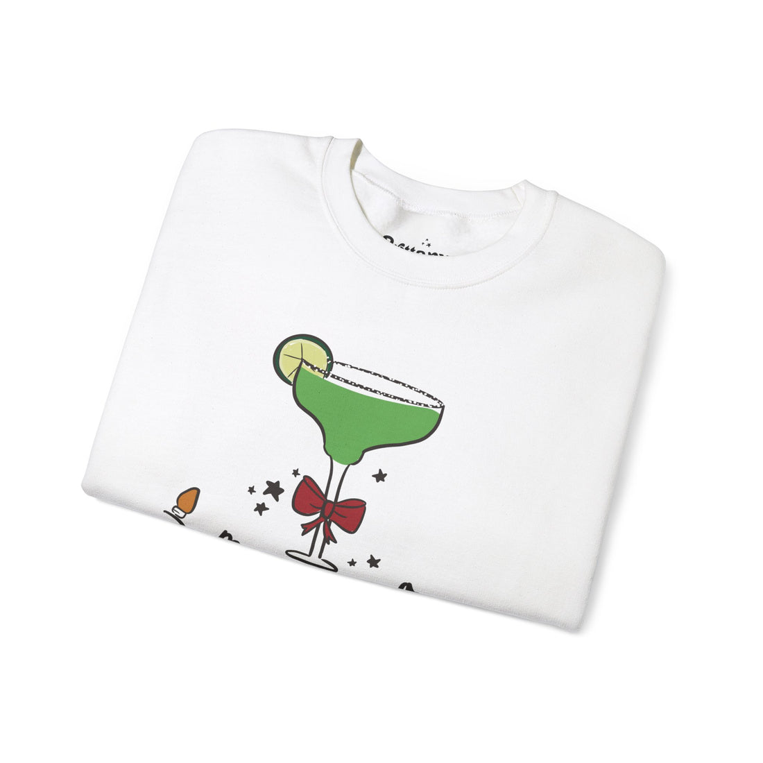 Merrier with a Margarita Unisex Heavy Blend™ Crewneck Sweatshirt