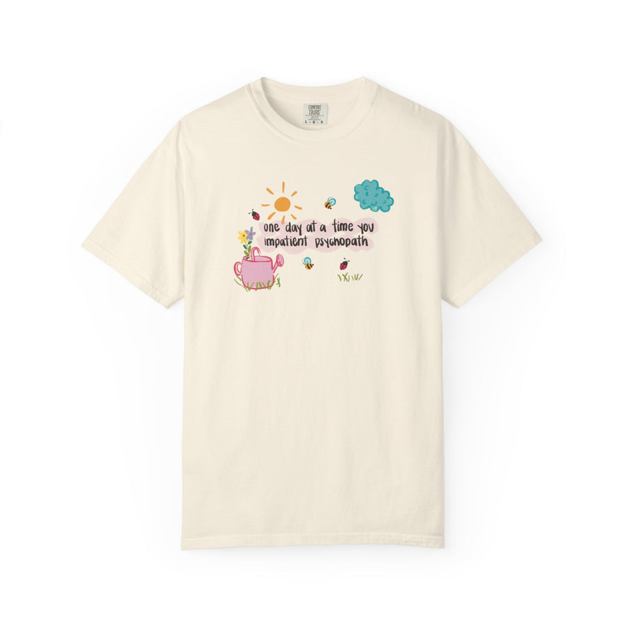 Impatient psycho Unisex Garment-Dyed T-shirt