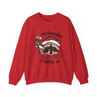 Overstimulated & Festive Unisex Heavy Blend™ Crewneck Sweatshirt