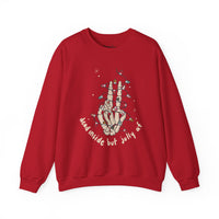 Dead inside But Jolly Unisex Heavy Blend™ Crewneck Sweatshirt