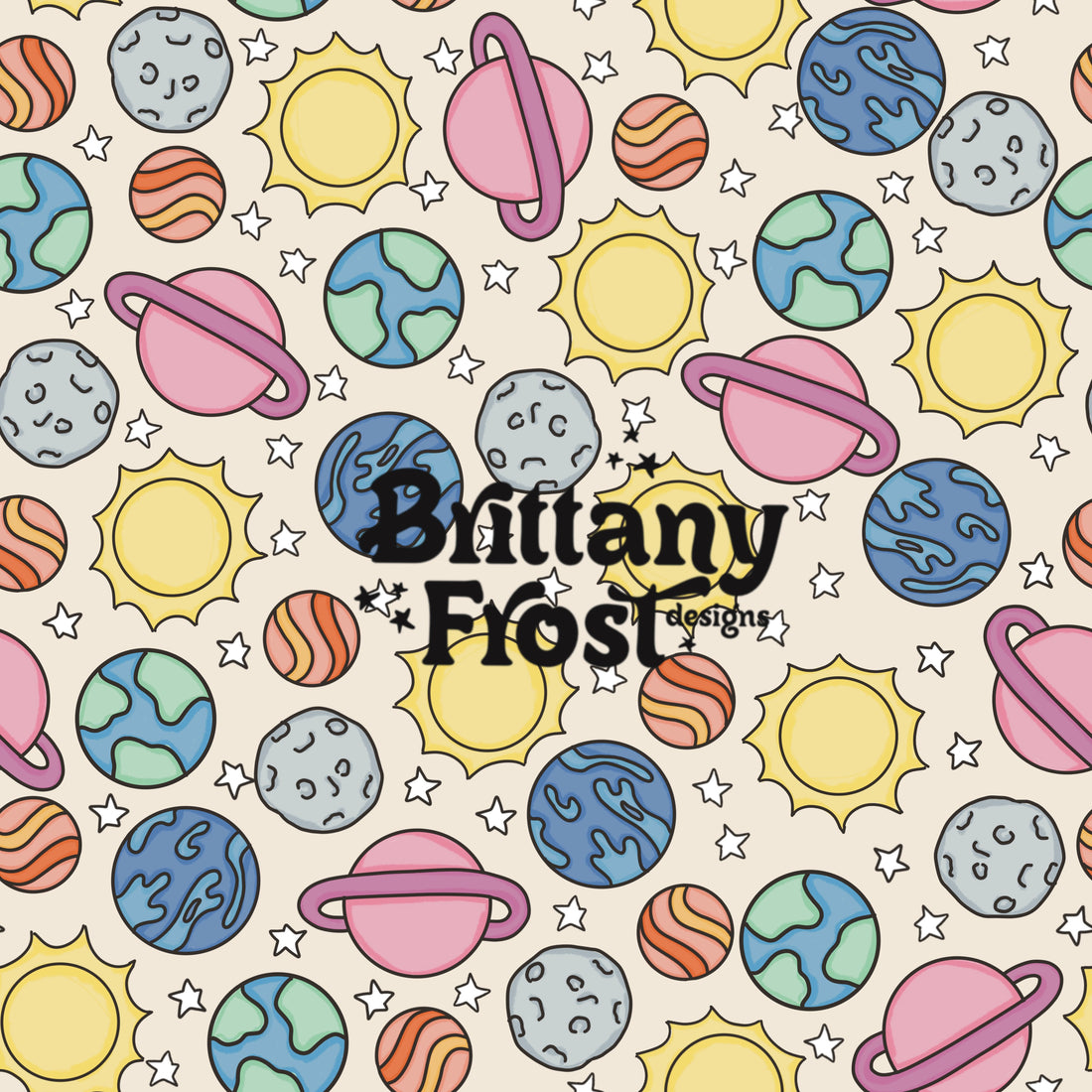 Pastelish planets