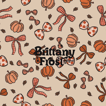 Fall Pumpkin Bows
