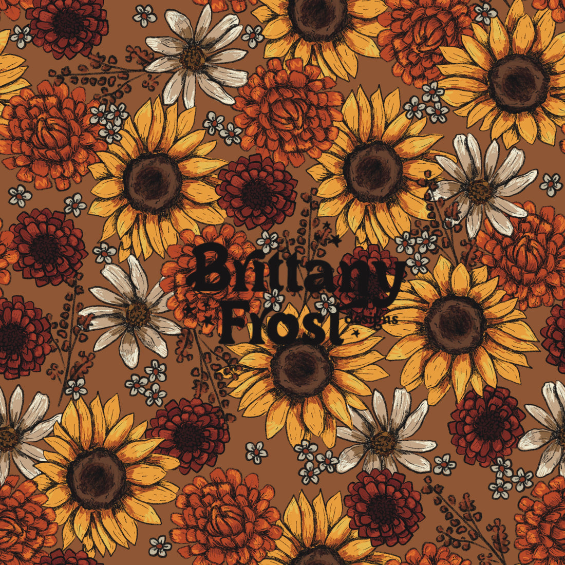 Autumn Sunflowers
