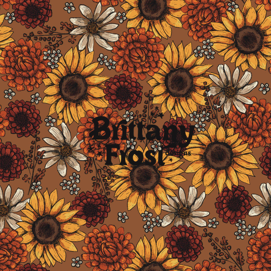 Autumn Sunflowers