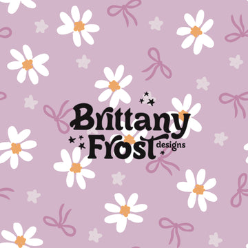 Purple Daisy Bows