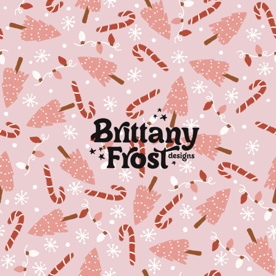 Pink Candy Cane Forest