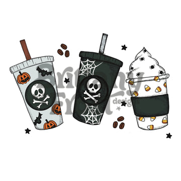 Spooky Coffee PNG