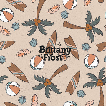 Neutral Beach Print