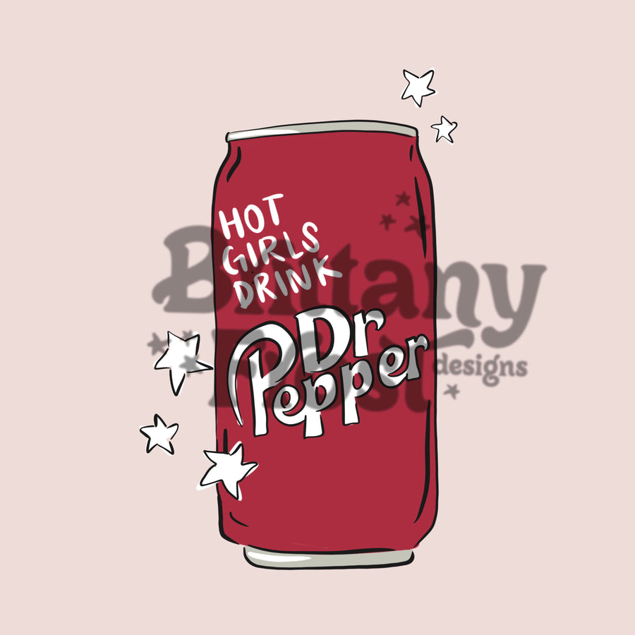 Dr Pepper PNG Sublimation