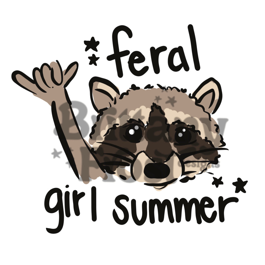 Feral Summer PNG Sublimation