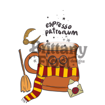 Espresso Patronum PNG Sublimation