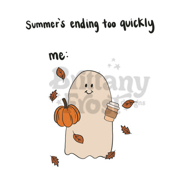 Fall ghost PNG Sublimation