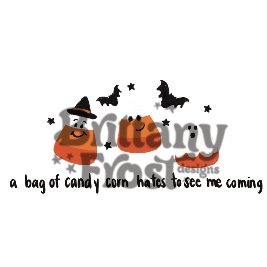 Candy Corn PNG Sublimation