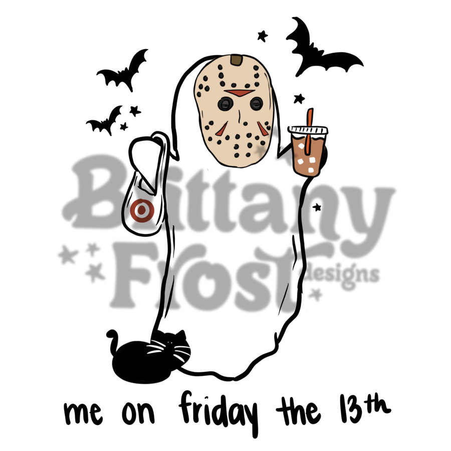 Me on Friday 13th png Sublimation