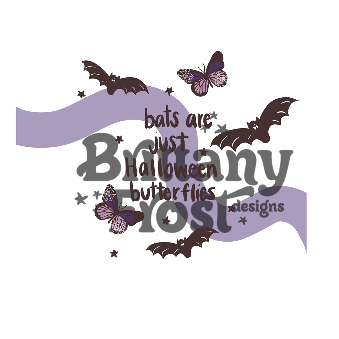 Bats are butterflies png sublimation