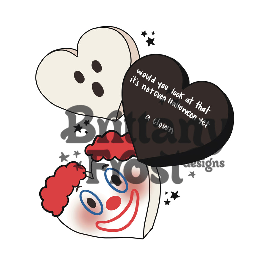 Clown png sublimation