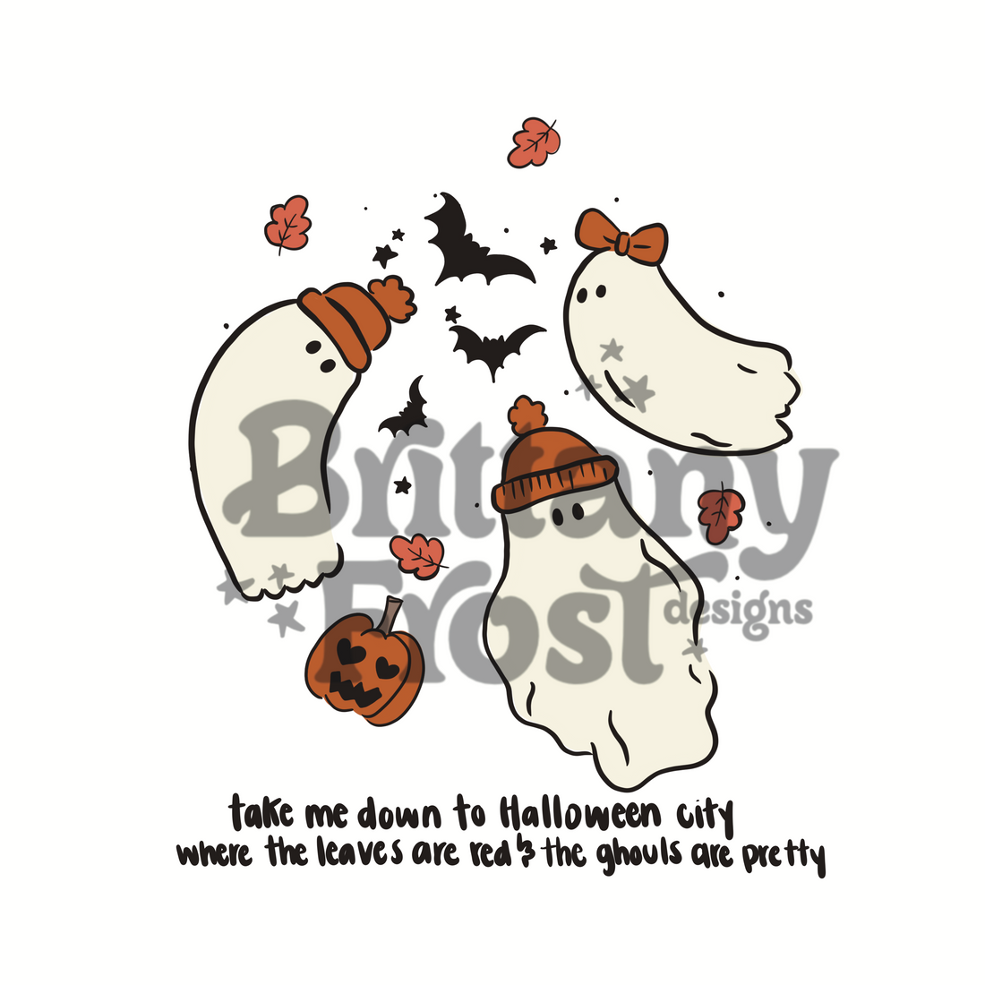 Halloween City PNG Sublimation