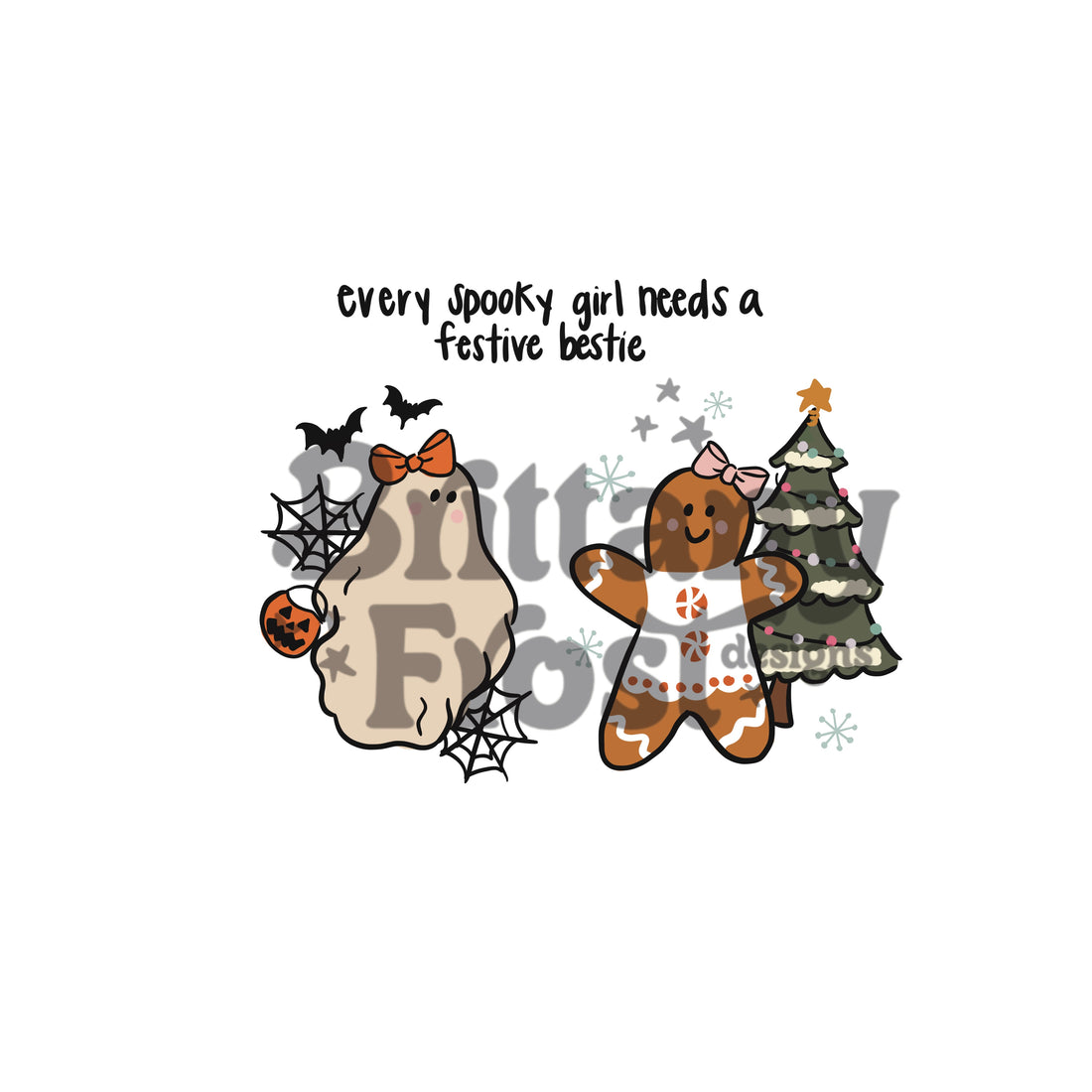 Festive Bestie PNG Sublimation