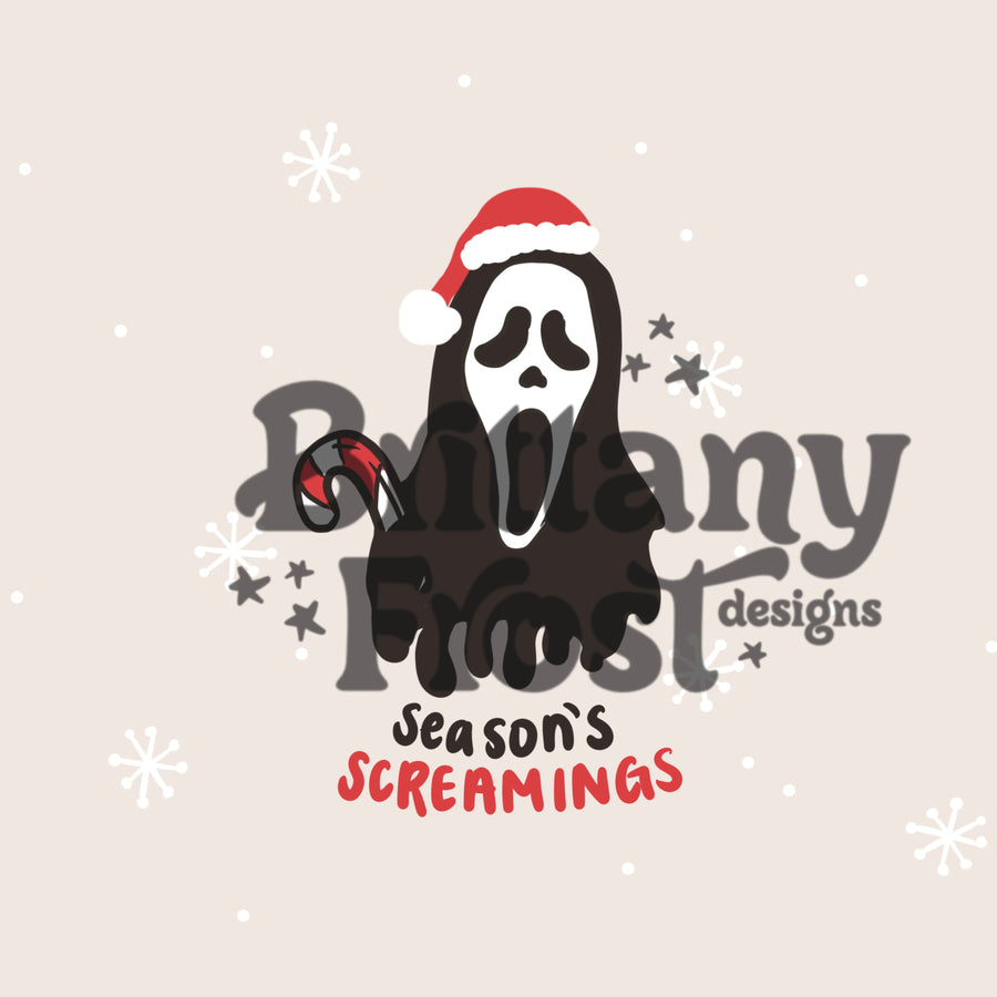 Seasons Screamings PNG Sublimation