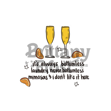 Bottomless mimosa png Sublimation