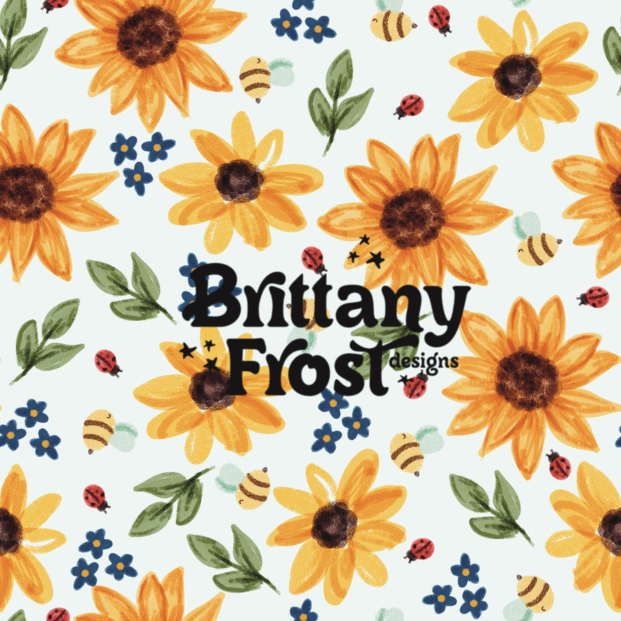 Sunflower Spring Blue