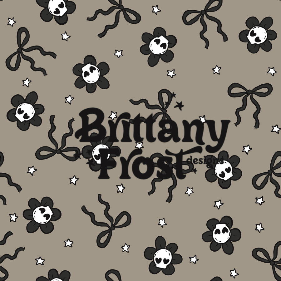 Spooky Floral Bows