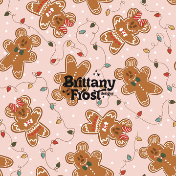 Gingerbread Cookies Pink