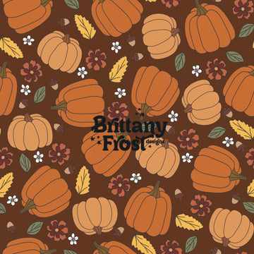 Fall Floral Pumpkins