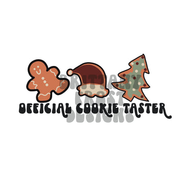 Cookie Taster PNG Sublimation