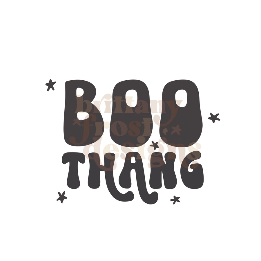 Boo Thang SVG File