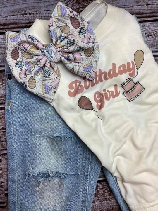 Birthday Girl PNG Sublimation