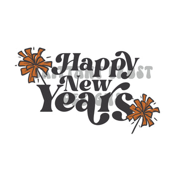 Happy New Years PNG Sublimation