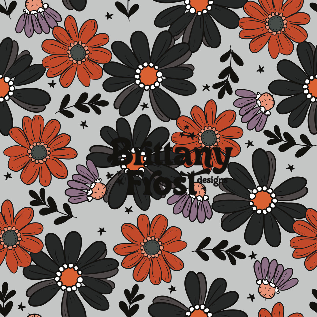 Fall Spooky Floral