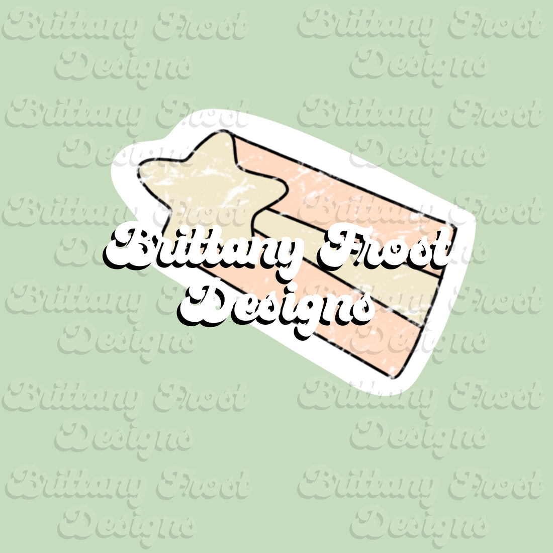 Shooting Star PNG Sticker Tattoo File