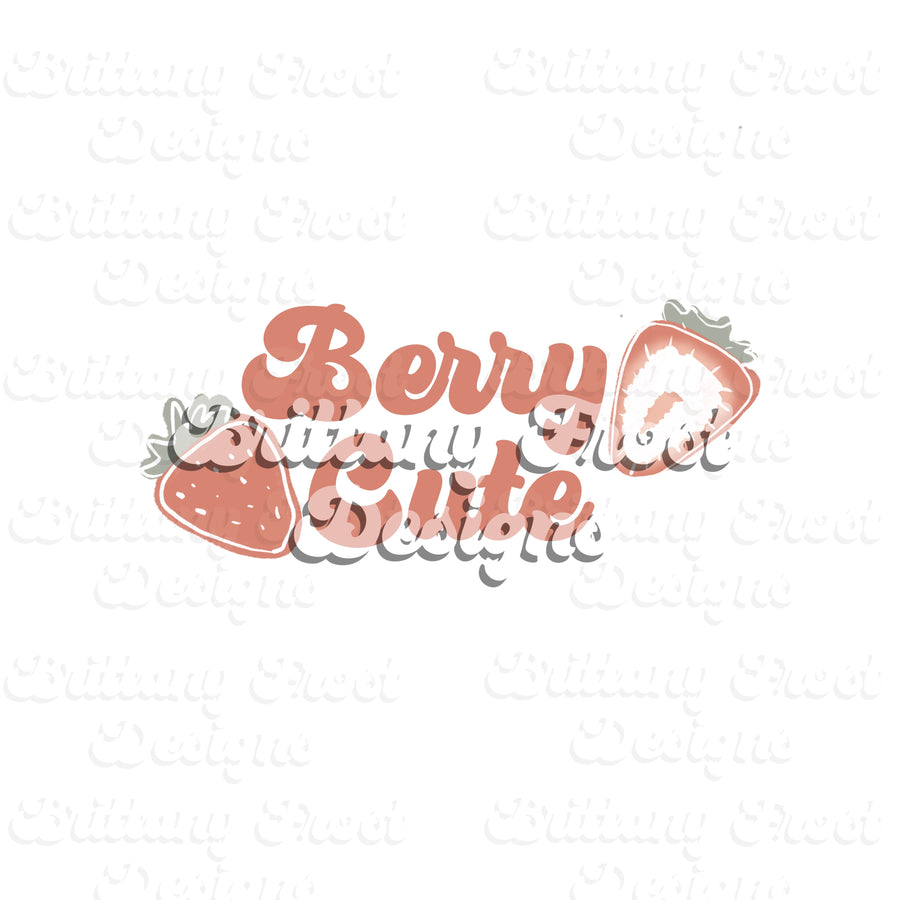 Berry Cute PNG Sublimation