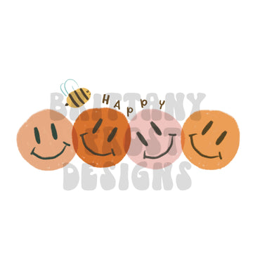 Bee Happy Sublimation