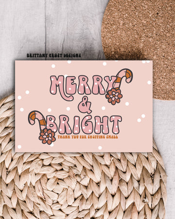 Merry and Bright Insert Card File