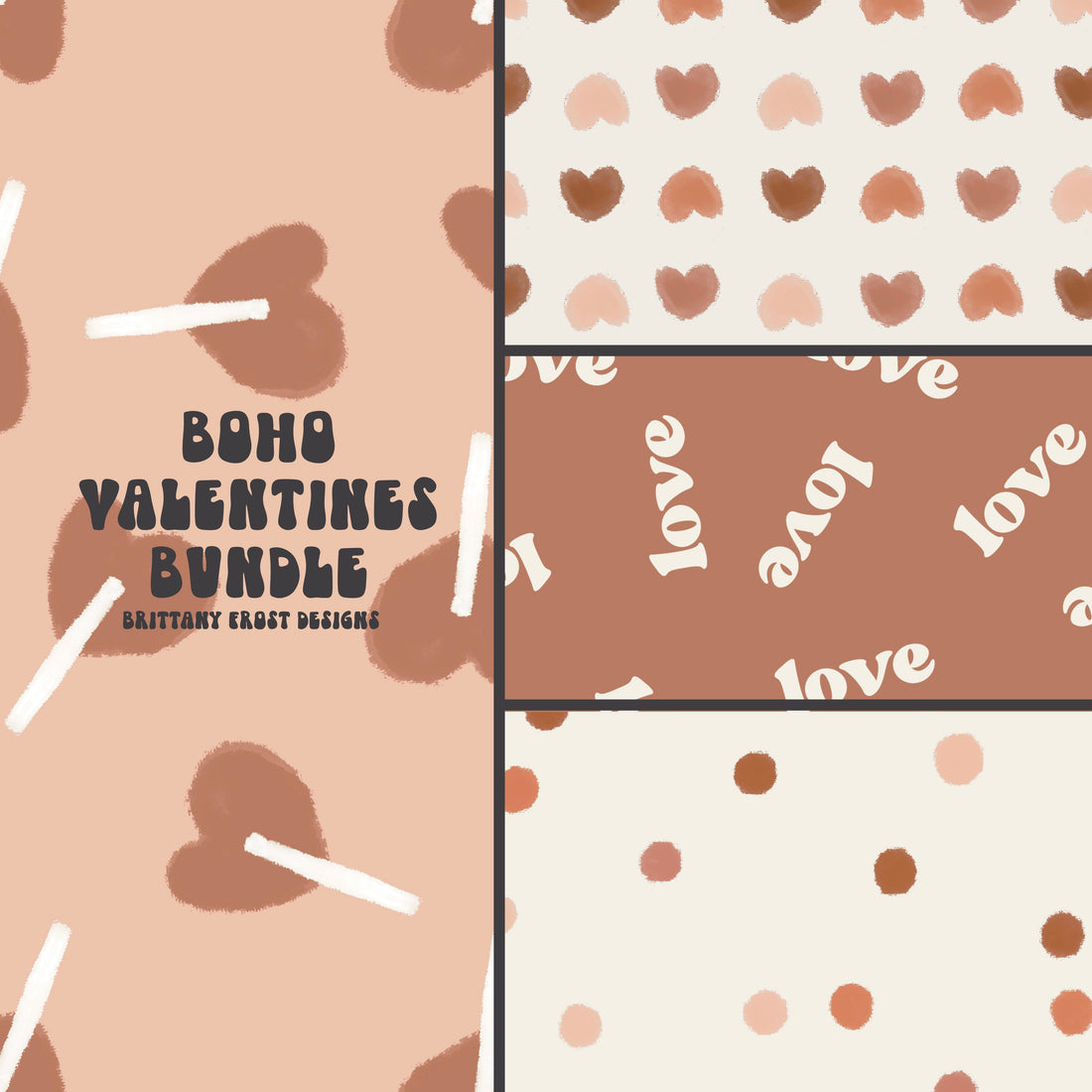 Boho Valentines Bundle