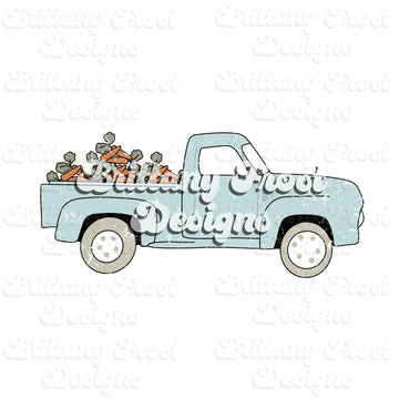 Easter Truck PNG Sublimation