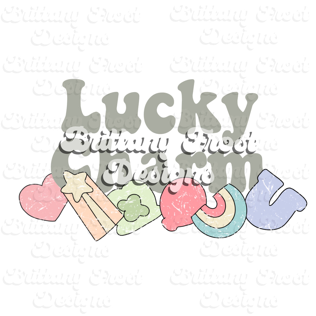 Lucky Charm PNG Sublimation