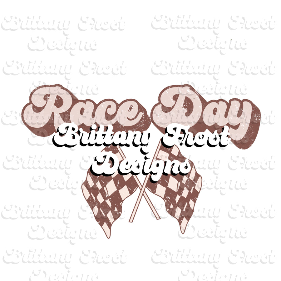 Race Day PNG Sublimation