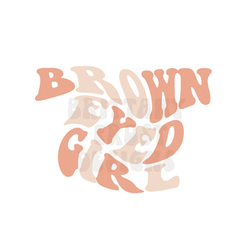 Brown Eyed PNG Sublimation