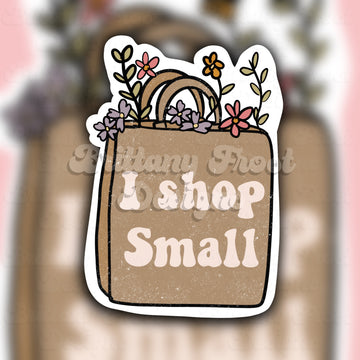I shop Small Sticker PNG