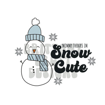 Snow Cute PNG Sublimation