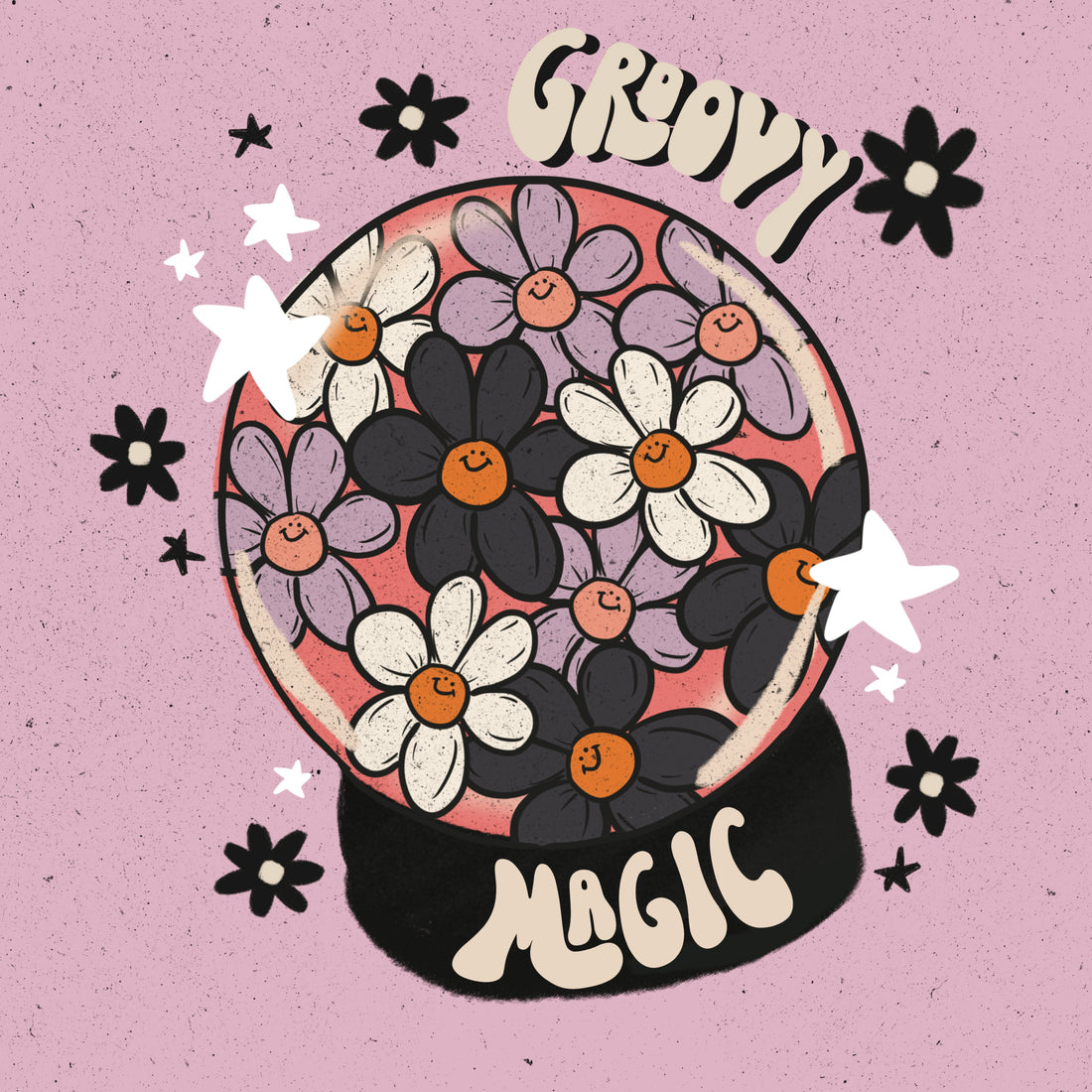 Groovy Magic PNG Sublimation