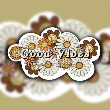 Good Vibes STICKER PNG FILE